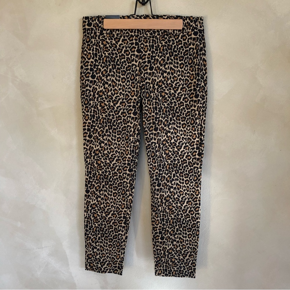 NWT J. Crew leopard print Winnie pant